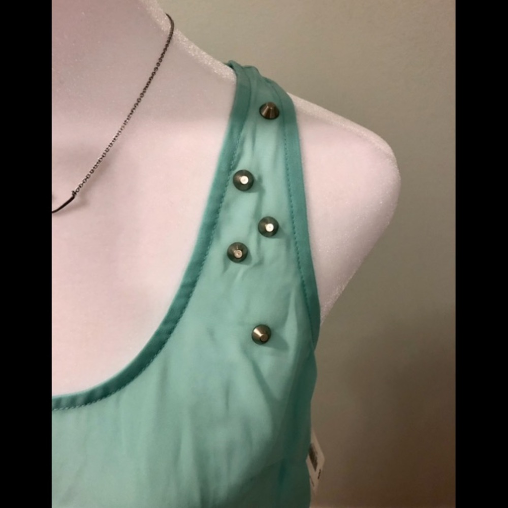 NWT - Studded dress up tank top - Picture 4 of 6
